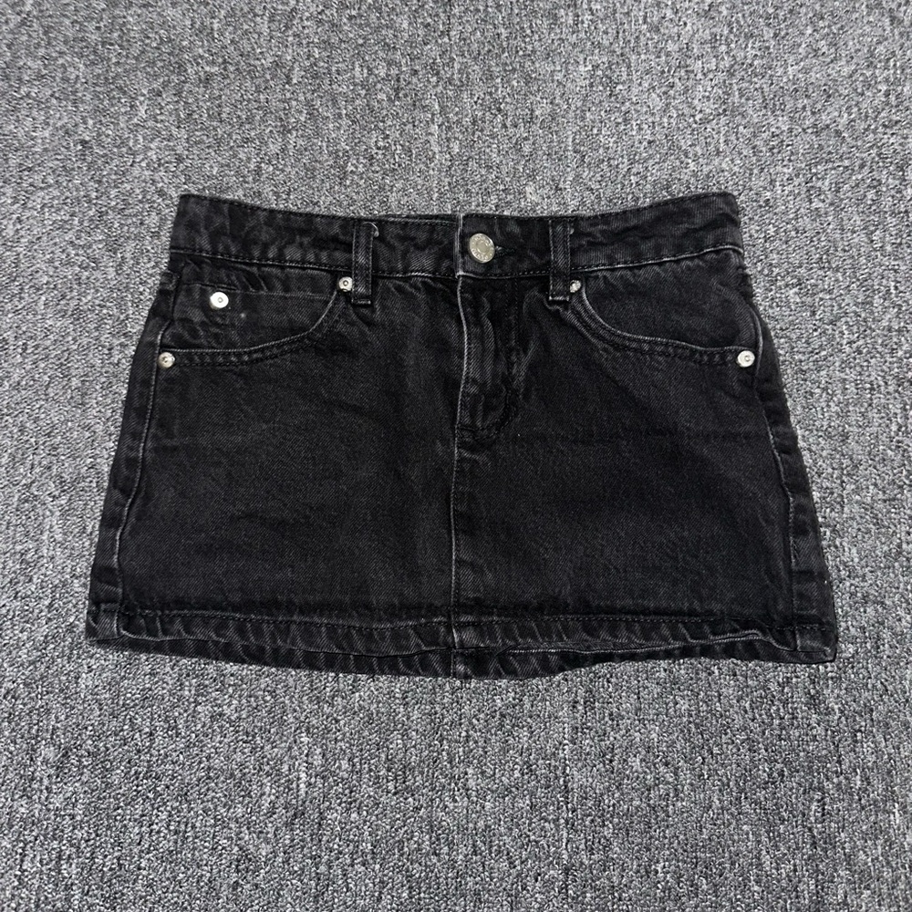 Garage Black Micro Mini Skirt
